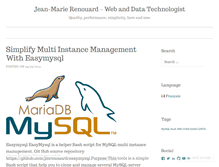 Tablet Screenshot of jmrenouard.fr